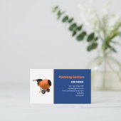 Visitenkarte für Plasteringdienste und -lösungen (Stehend Vorderseite)