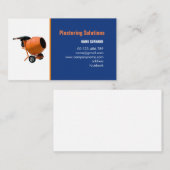 Visitenkarte für Plasteringdienste und -lösungen (Vorne/Hinten)