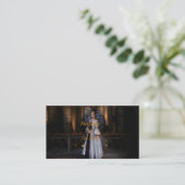 Visitenkarte für Portraitfotografen (Stehend Vorderseite)