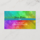 Visitenkarte für Preschool-Slogans (Rückseite)