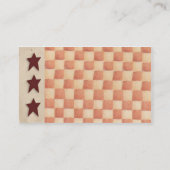 Visitenkarte für primitive Sterne (Rückseite)