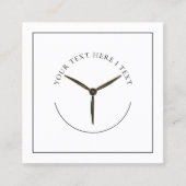 Visitenkarte für Propellerlogos (Vorderseite)