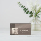 Visitenkarte für Psychiater (Stehend Vorderseite)