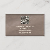 Visitenkarte für Psychiater (Rückseite)