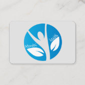 Visitenkarte für psychische Gesundheit (Rückseite)