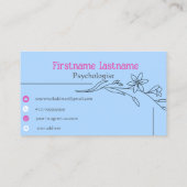 Visitenkarte für Psychologen und Therapeuten 🥰 (Rückseite)