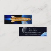 Visitenkarte für Raketenwissenschaftler (Vorne/Hinten)