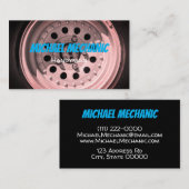 Visitenkarte für Reifenfotografie (Vorne/Hinten)