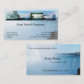 Visitenkarte für Reisebüros (Vorne/Hinten)