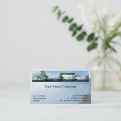 Visitenkarte für Reisebüros (Stehend Vorderseite)