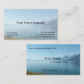 Visitenkarte für Reisebüros (Vorne/Hinten)