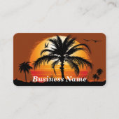 Visitenkarte für Reisen/Urlaub (Vorderseite)