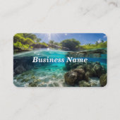 Visitenkarte für Reisen/Urlaub (Vorderseite)