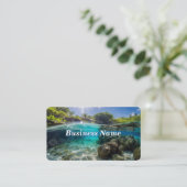 Visitenkarte für Reisen/Urlaub (Stehend Vorderseite)