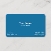 Visitenkarte für Reisen/Urlaub (Rückseite)