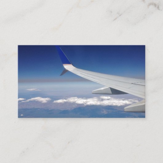 Visitenkarte für Reiseplaner (Vorderseite)