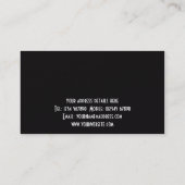 Visitenkarte für Reiseveranstalter (Rückseite)