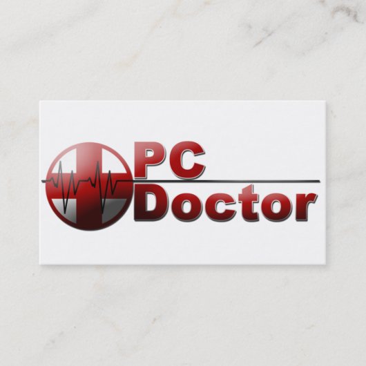 Visitenkarte für Reparaturtechniker (Vorderseite)