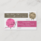 Visitenkarte für Retro-Schreiber (Vorderseite)