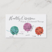 Visitenkarte für Retro-Schreiber (Vorderseite)