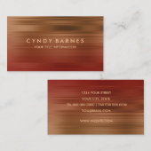 Visitenkarte für Rot und Kupfer (Vorne/Hinten)