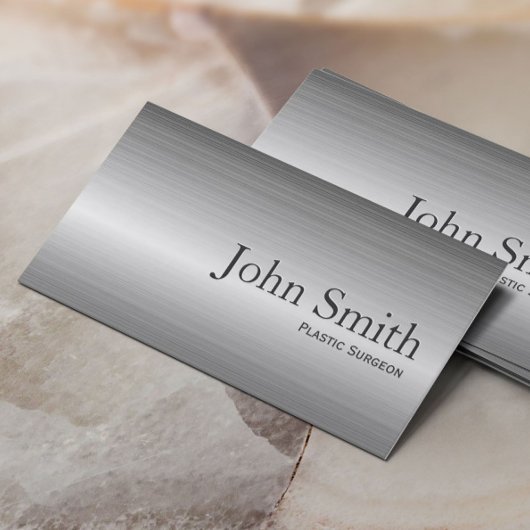 Visitenkarte für schlichten Plastikchirurgen