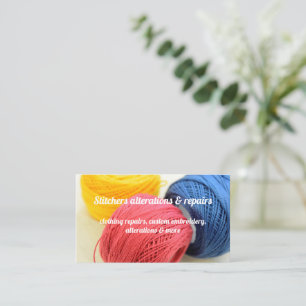 Visitenkarte für Schneider, Kleidungsänderung