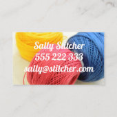 Visitenkarte für Schneider, Kleidungsänderung (Rückseite)