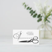 Visitenkarte für Schneider- und Seemannskarten (Stehend Vorderseite)