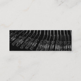 Visitenkarte für Schriftsteller