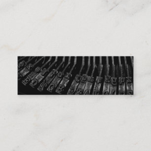 Visitenkarte für Schriftsteller