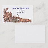 Visitenkarte für Seeleute (Vorne/Hinten)