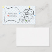 Visitenkarte für Seemann und Schneider (Vorne/Hinten)