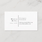 Visitenkarte für Segelschiffe (Rückseite)