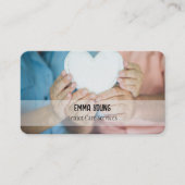 Visitenkarte für Senior Care (Vorderseite)