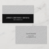 Visitenkarte für Sheetrock & Drywall (Vorne/Hinten)