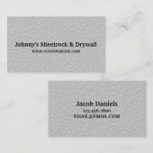 Visitenkarte für Sheetrock & Drywall (Vorne/Hinten)