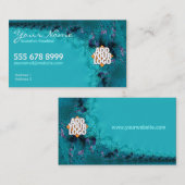 Visitenkarte für Spitzen und Ribbons (Vorne/Hinten)