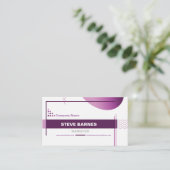 Visitenkarte für stilvolle Grafikelemente (Stehend Vorderseite)