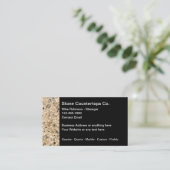 Visitenkarte für Stone Countertops (Stehend Vorderseite)