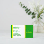 Visitenkarte für Tankstellen (Stehend Vorderseite)