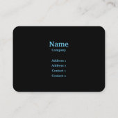 Visitenkarte für Tierhunde (Rückseite)