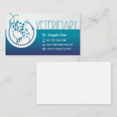 Visitenkarte für Tierklinik (Vorne/Hinten)