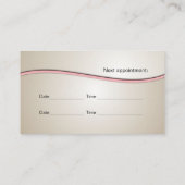 Visitenkarte für Tierklinikdoktor Terminkarte (Rückseite)