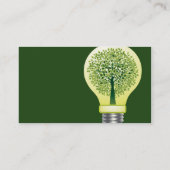 Visitenkarte für Umweltschutz (Rückseite)