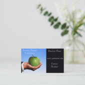 Visitenkarte für Unternehmensberater (Stehend Vorderseite)