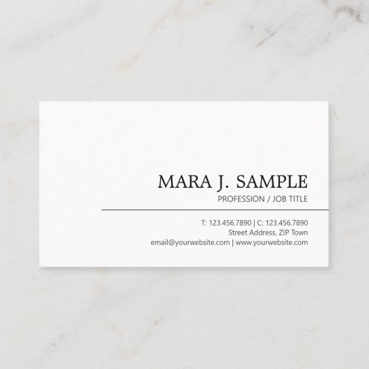 Visitenkarte für Venture Design (Rückseite)