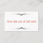 Visitenkarte für viktorianische Bonds (Rückseite)