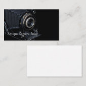 Visitenkarte für Vintage Fotografie (Vorne/Hinten)