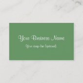 Visitenkarte für Violets zur Personalisierung (Rückseite)